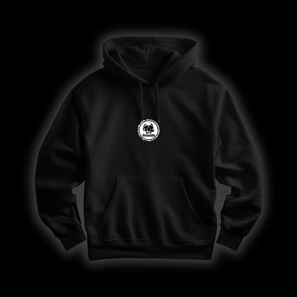 Bluza Z Kapturem HELLBORN BLACK HOODIE